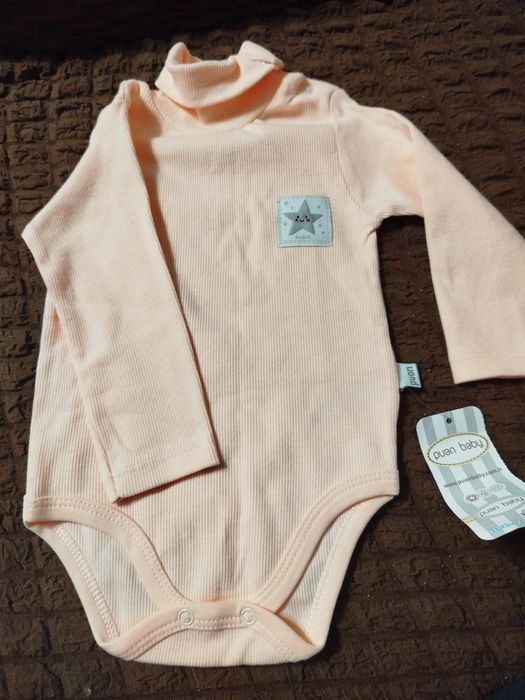 Детский бодик с горлом