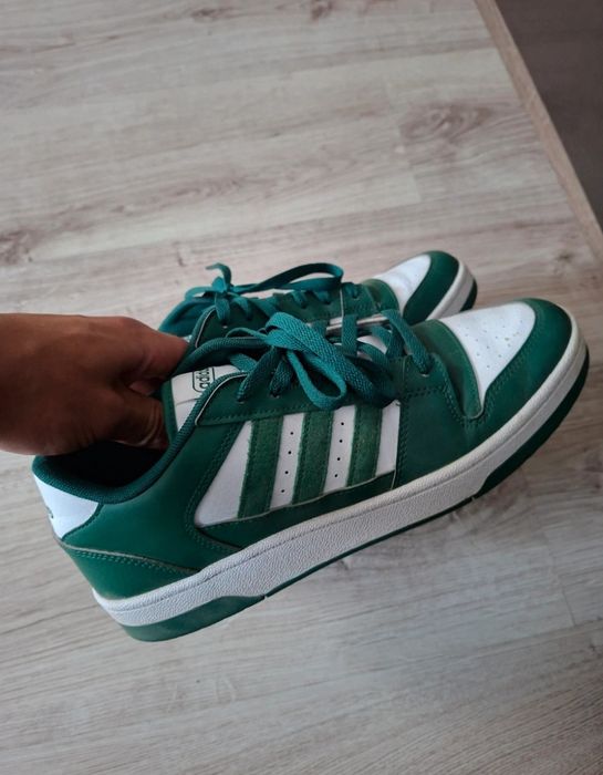 Buty adidas biało zielone