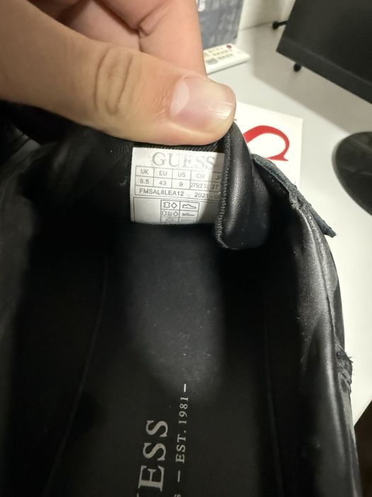 Guess кеды мужские