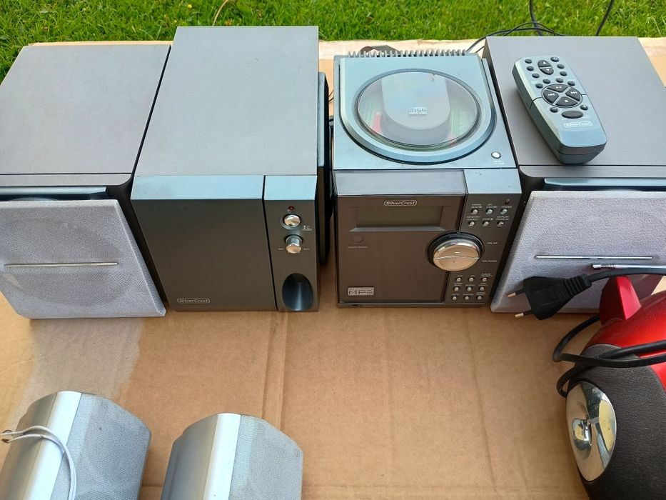 Wieża CD silvergrest+radio
