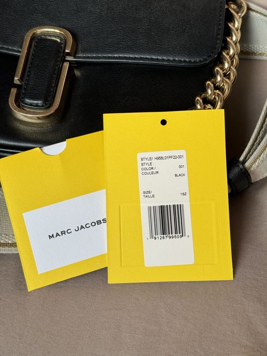 Marc Jacobs чорна кросс-боді сумка