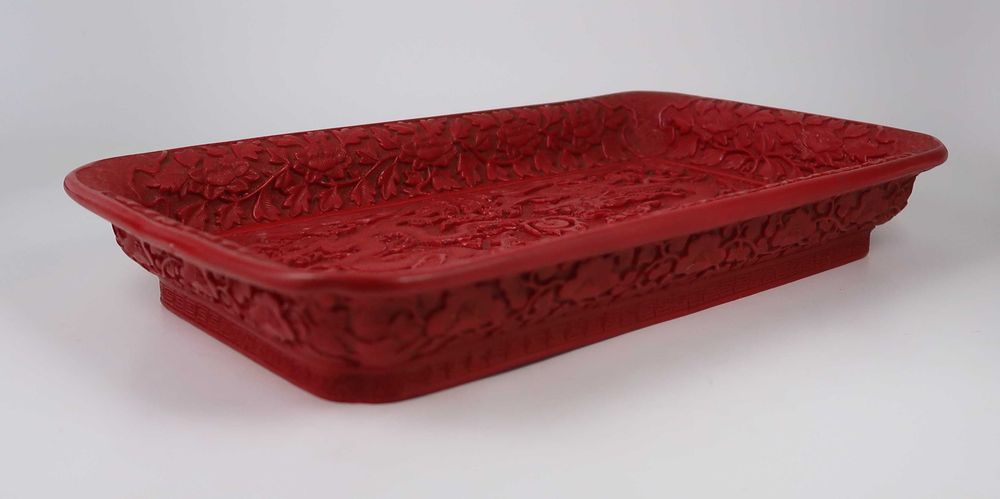 Tabuleiro da China lacado - 31 cm