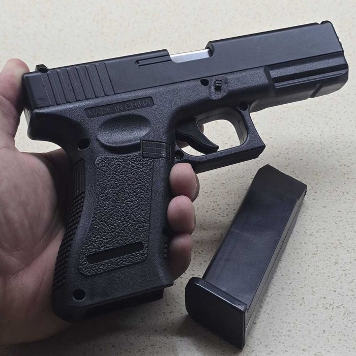 Пістолет на кульках GLOCK 17 Глок метал  пластик дитячий іграшковий
