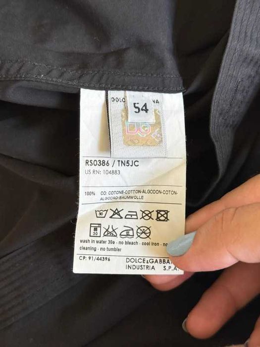 Camisa Preta D&G