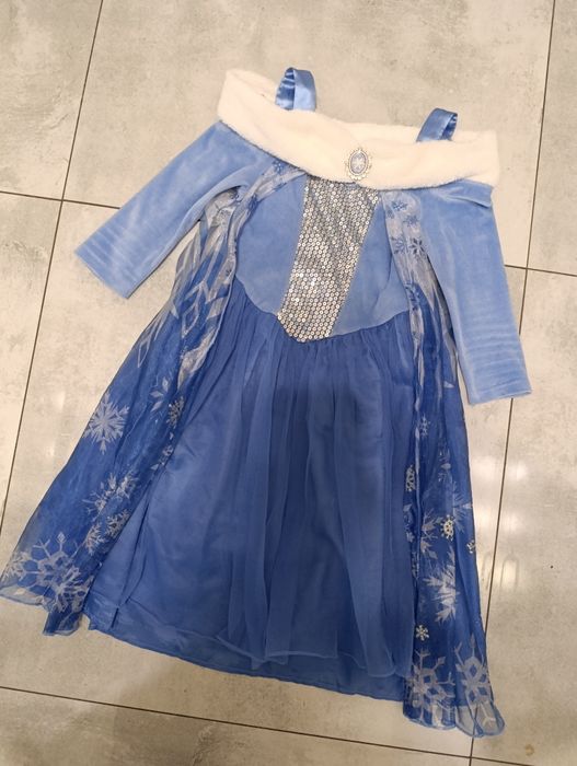 Elsa strój kraina lodu przebranie kostium