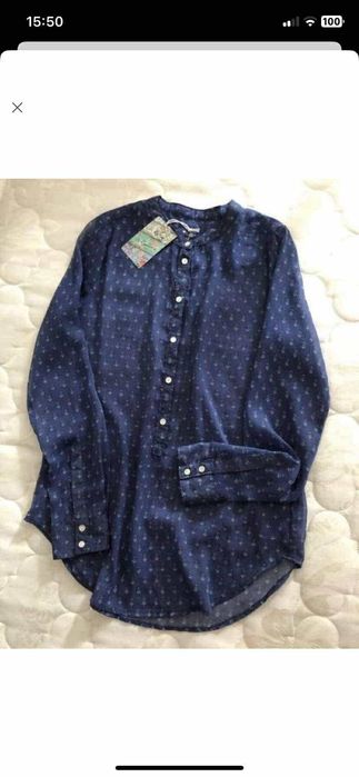 Жіноча блуза індиго