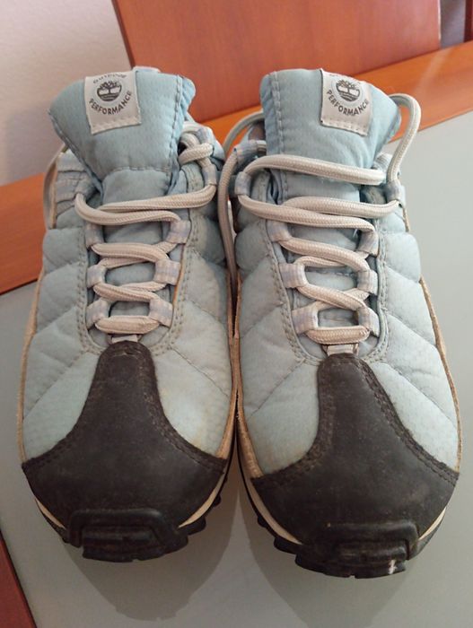 Tenis sapatilhas Timberland Outdoor Performance	Como novos!!		Tamanho  7,5 corresponde a 38,5