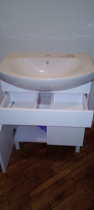 Сучасна Тумба з мийкою, Kolo,  ширина 66 см,