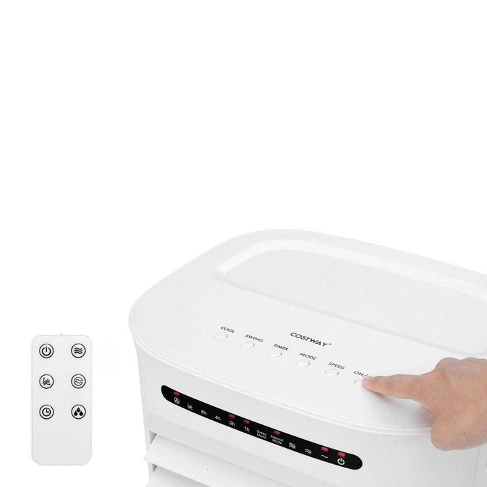 Klimatyzator 3w1 z wentylatorem i nawilżaczem 39 x 33 x 74 cm