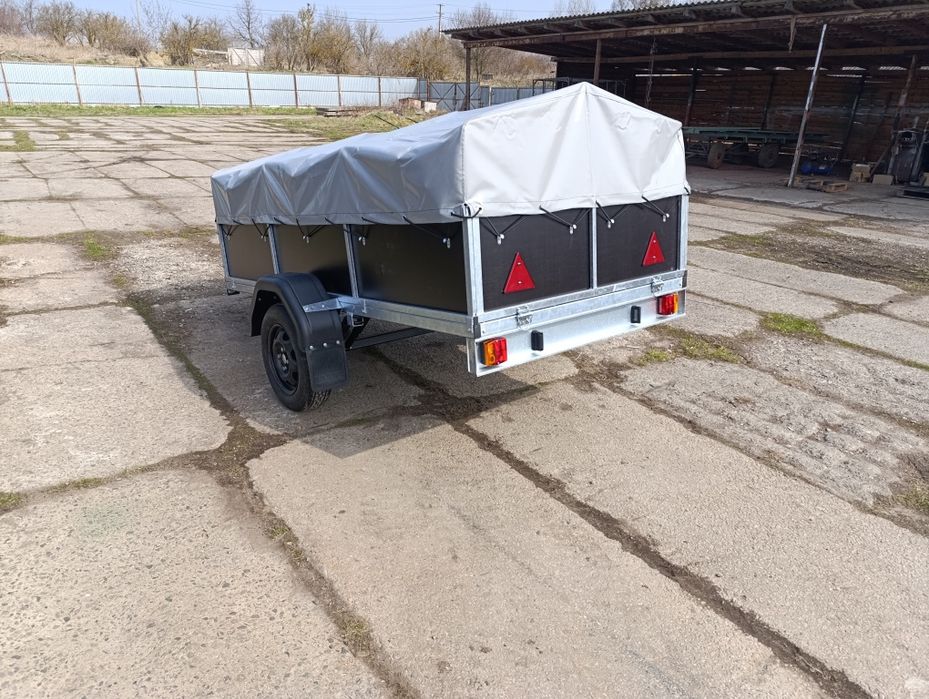 Причеп бортовий оцинкований 2м Є доставка по хмельницькій області!