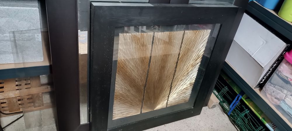 2 espelhos e quadro 3D
