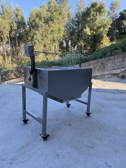 Grelhador em aço inoxidavel