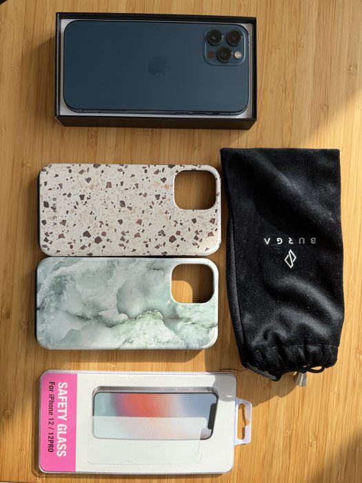 iPhone 12 Pro 128gb c/ capas e pelicula