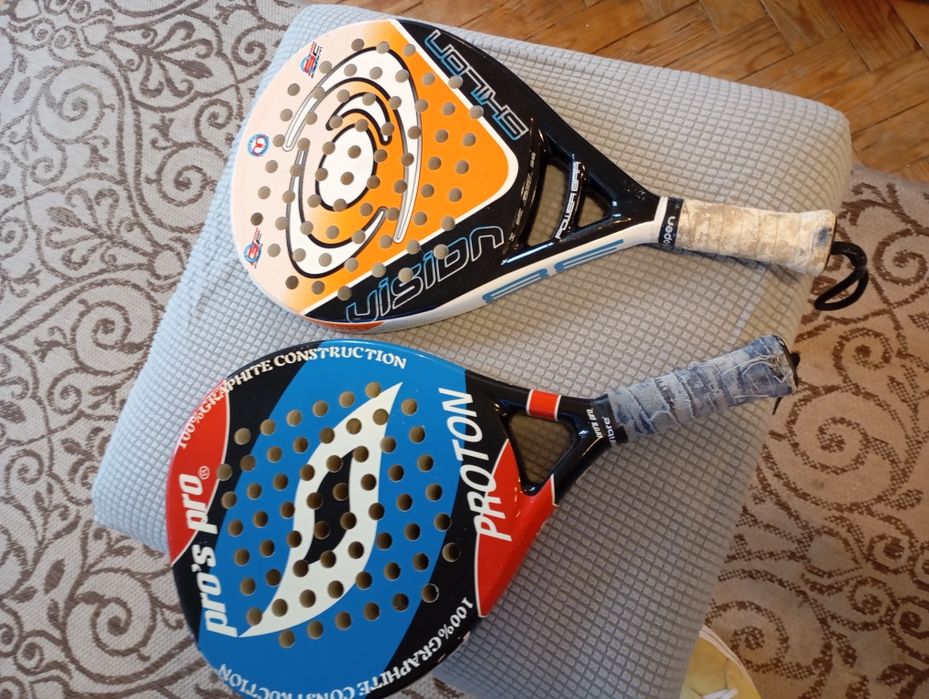 Par de raquetes paple