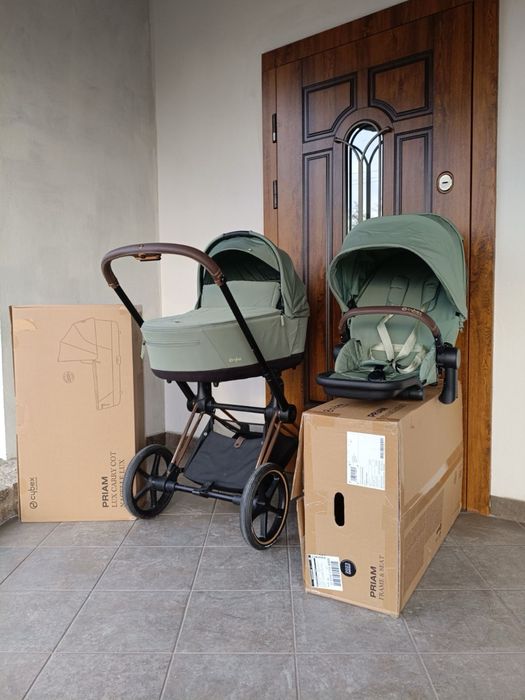 Дитячий візок Cybex Priam 4.0 (2в1) Leaf Green