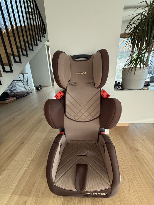Fotelik samochodowy Recaro 15 - 36 kg bezwypadkowe z isofix