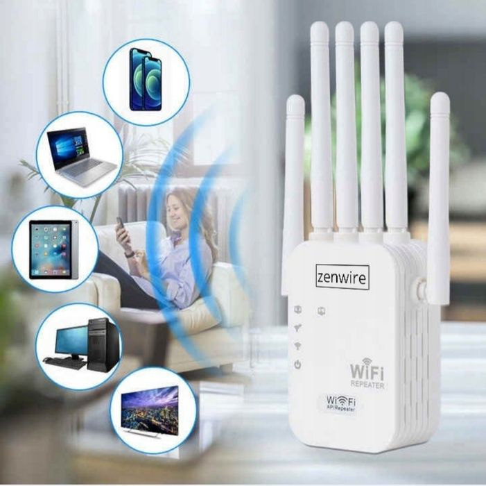 Wzmacniacz Sygnału Repeater WiFi 5 Zewnętrzny Repeater Access 1200 mb