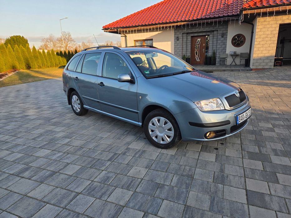 Skoda Fabia  Lift. 1.4 MPI. 2006r klimatyzacja 151 tyś