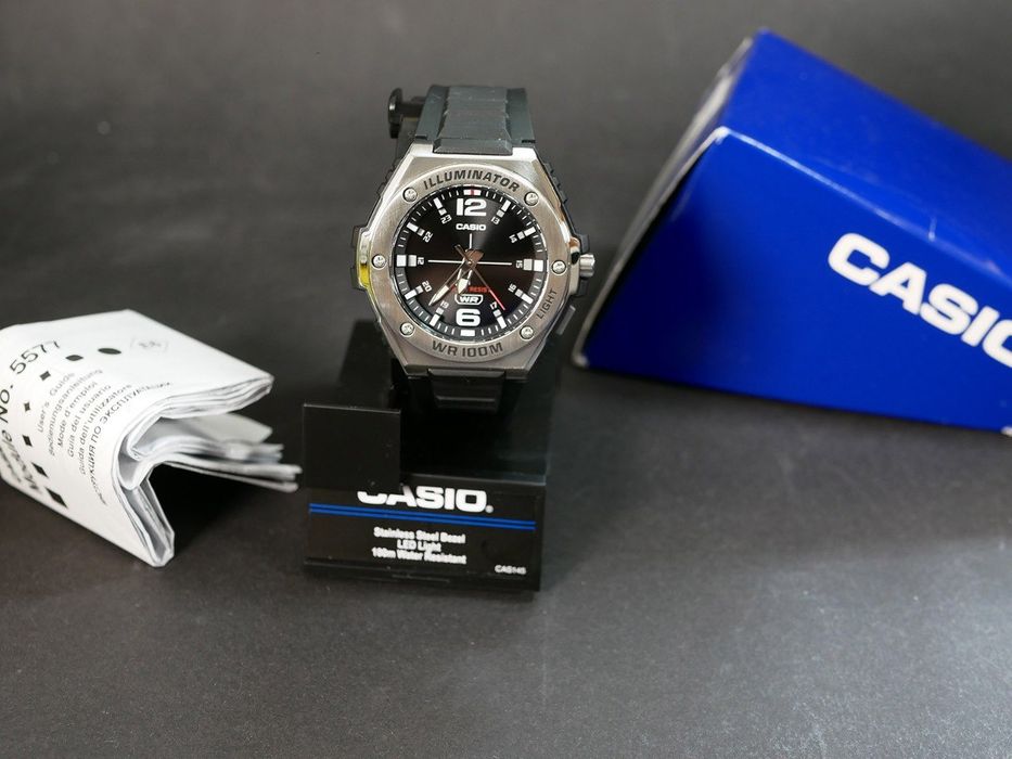 Casio MWA-100H-1AV Ø44mm "з підсвіткою"