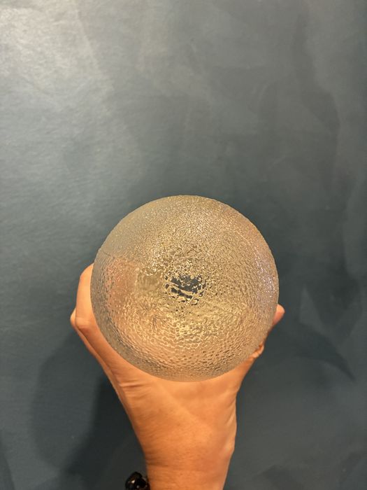 Lampa prl retro orzechówka ganek warsztat ceramika