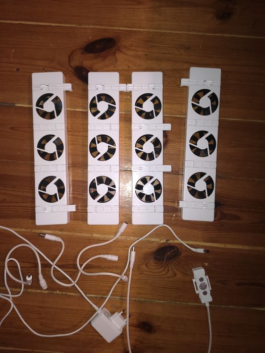 Wentylatory grzejnikowe SpeedComfort 4 set