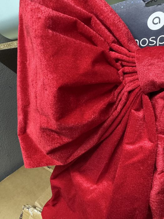 Laço 40cm em veludo - novo