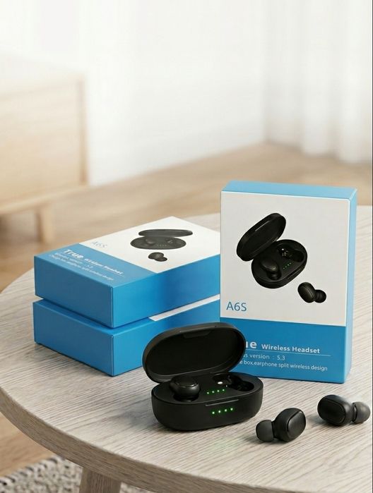 Бездротові навушники A6S TWS Bluetooth 5.3