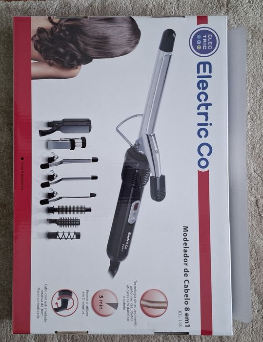 Modelador de cabelo 8 em 1