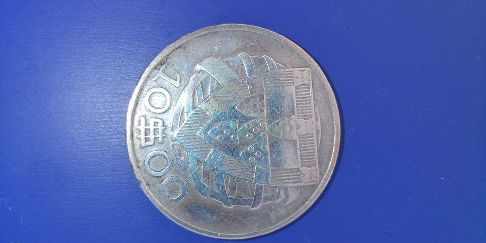 Moeda de prata de 10 escudos 1932