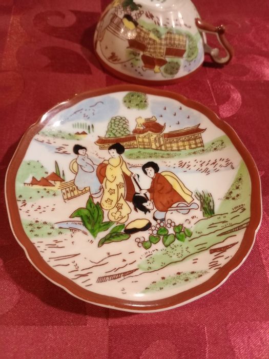 Chávena e pires S.P. Coimbra