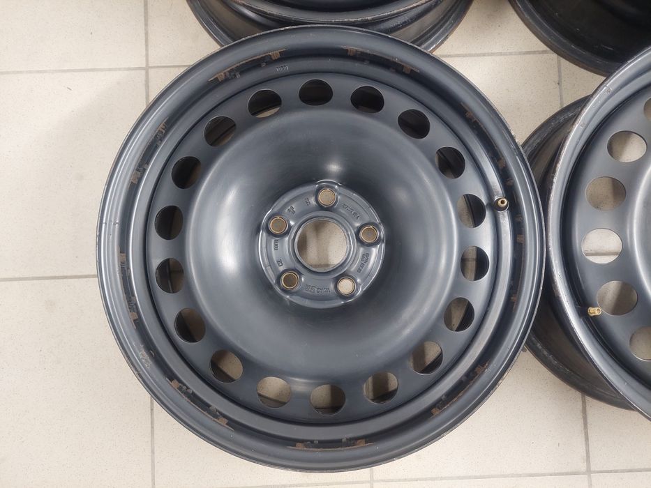 Оригінальні металеві стальні диски Volkswagen Skoda Audi Seat R17 5×112
