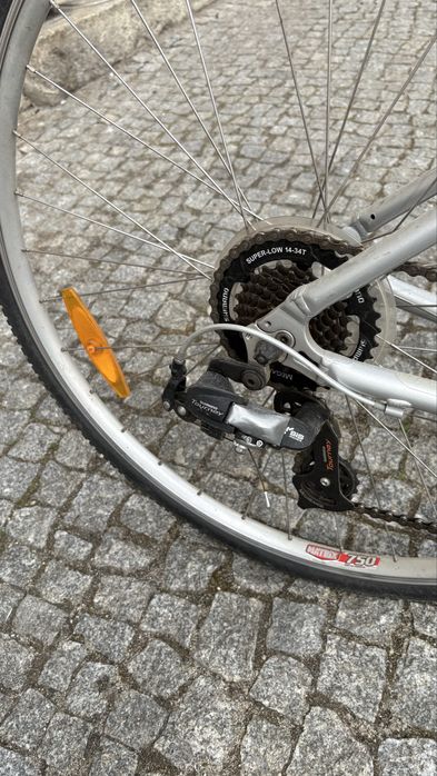 Rower Giant stebrny SLX