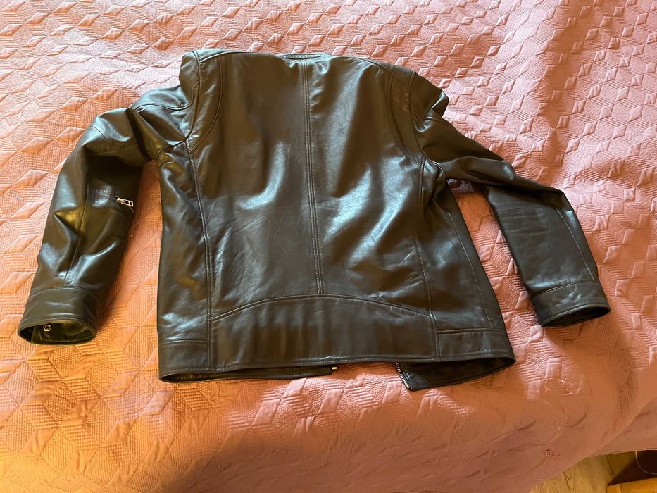 Kurtka skórzana męska