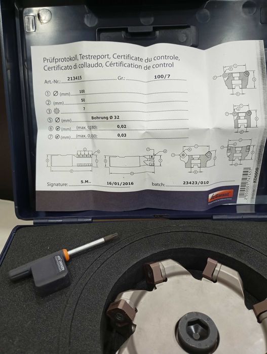 Fresa para Facejamento