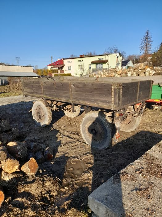 Przyczepa rolnicza.  Autosan d44a. (D45, d46,d47)