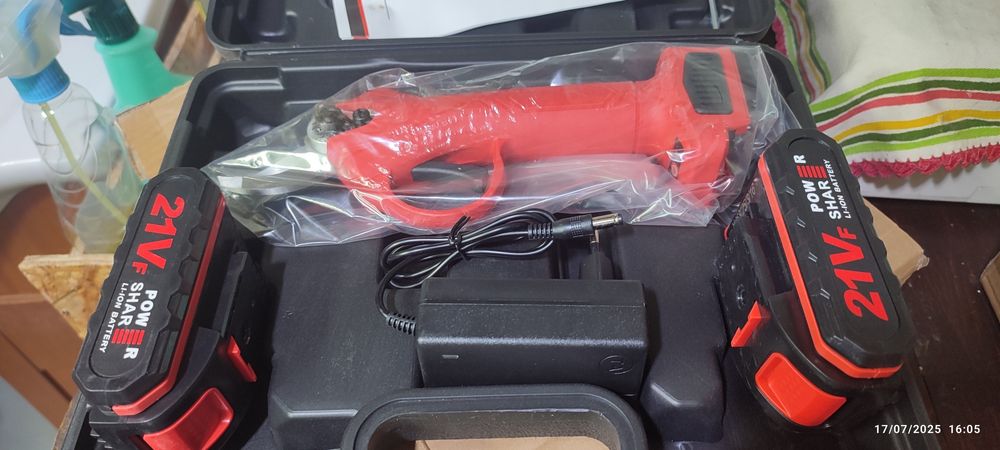 Tesouras Poda Bateria