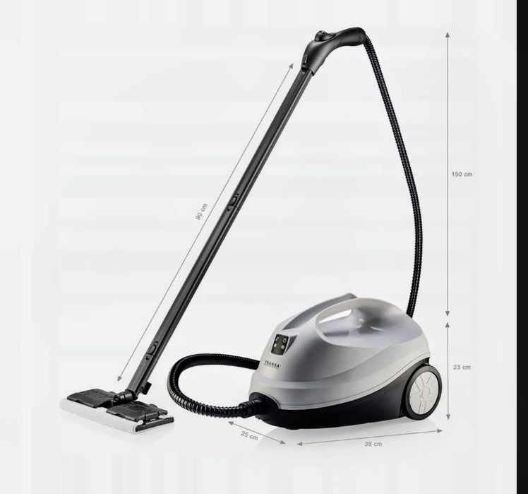 MOP PAROWY WIELOFUNKCYJNY Myjka parowa CZYŚCIK SteamClean 4 bar 2000W