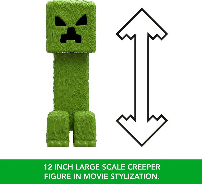 Велика фігурка Кріпер 30 см Minecraft Large Creeper Майнкрафт Крипер