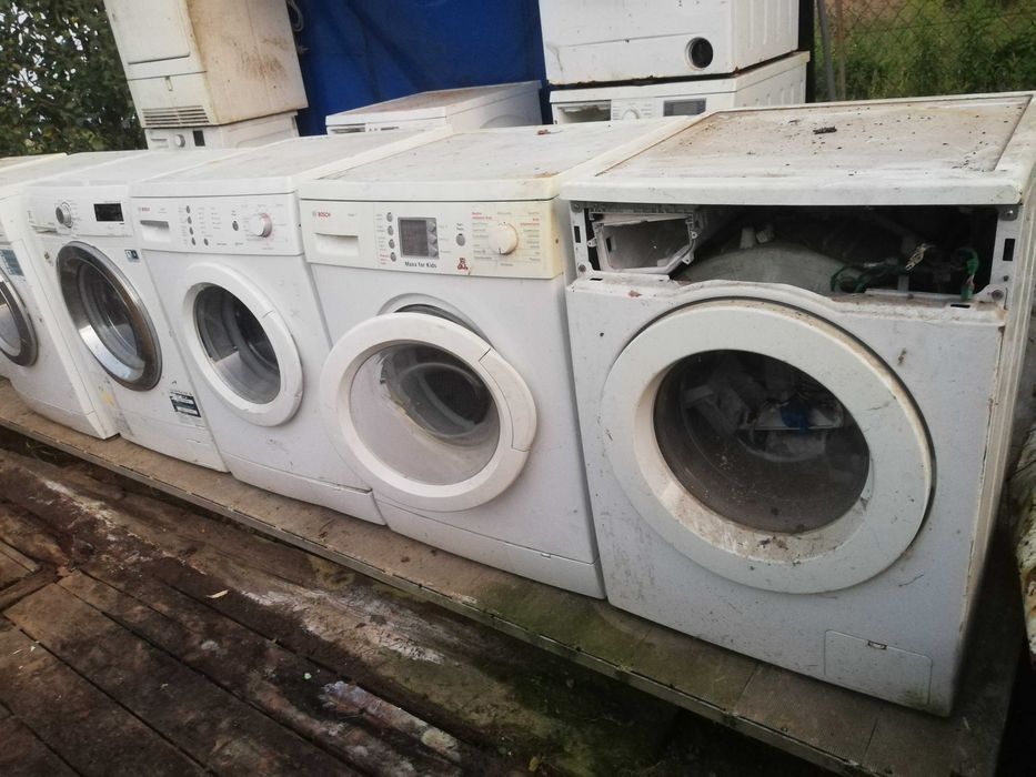 Dziewięć pralek niesprawnych