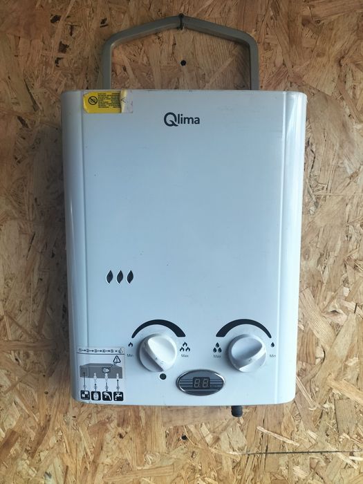 Przenośny gazowy podgrzewacz do wody  firmy qlima