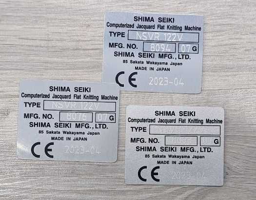 Нанесение номеров на таблички бирки. Нумерация табличек шильдиков