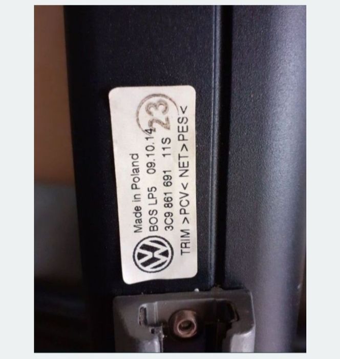 Kratka do VW b7.