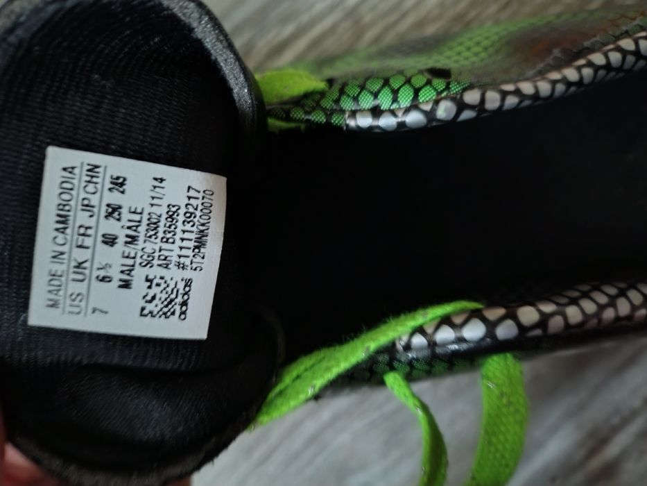 Buty piłkarskie Adidas F10 Fg B35993 korki rozmiar 40