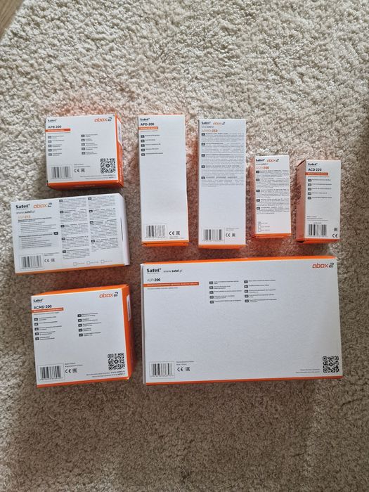 Satel czujki abax nowe bezprzewodowe ASP AGD ACMD ACD APB