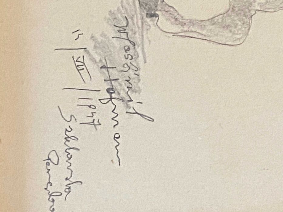 Wlastimil Hofmann "Faun i Dziewczyna" 1947 rok.