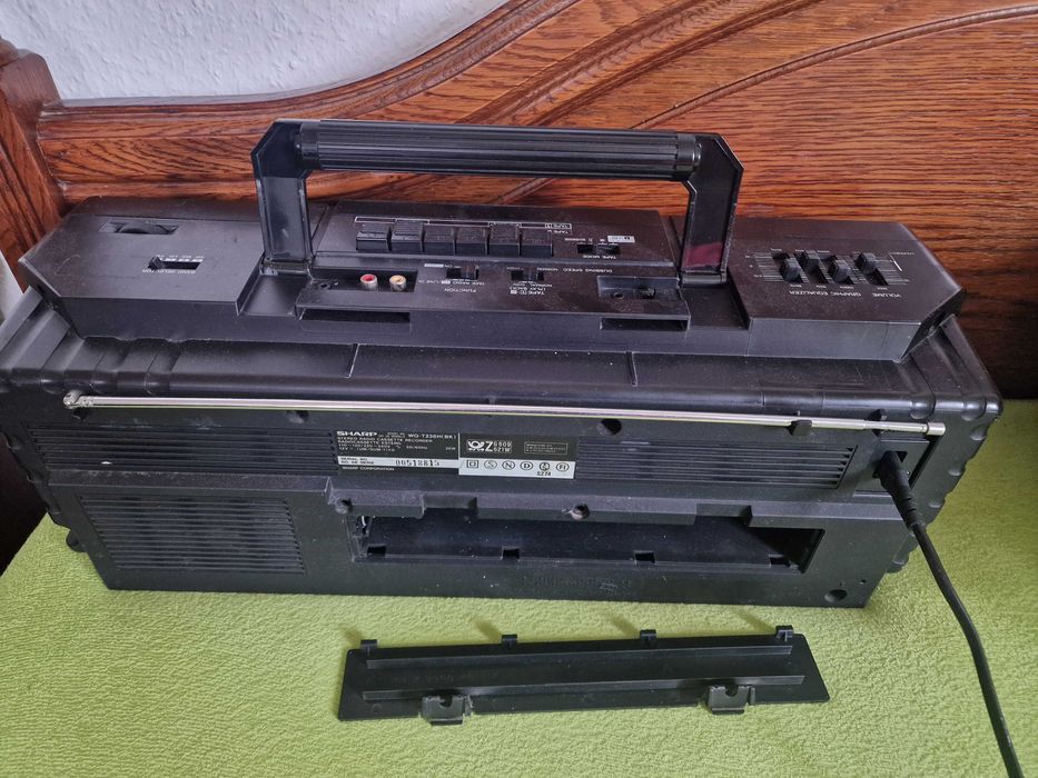 Boombox kasety audio glosniki