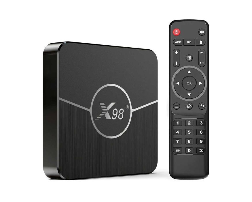 СМАРТ ТВ приставка X98 Plus Android TV Box 2/16, 4/32, 4/64 Прошиті