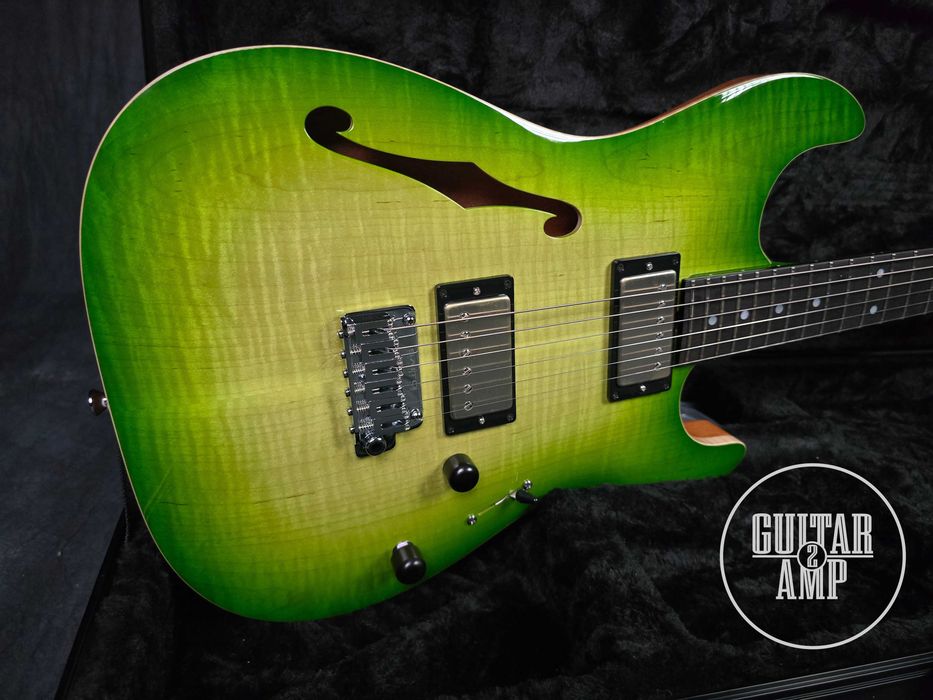 Saito Guitars 622BEYOND Verdure Tremolo Custom Shop Semi Hollow