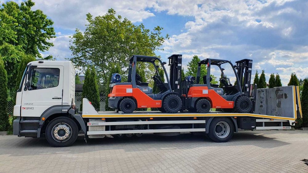 WYNAJEM Wózki Widłowe do 15Ton małe średnie duże spalinowe elektryczne