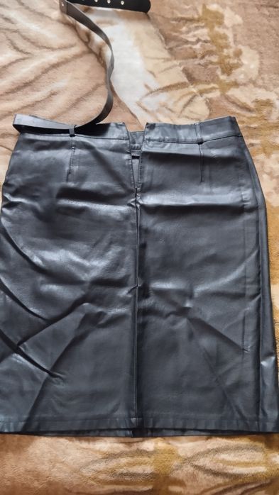 Юбка  из экокожи